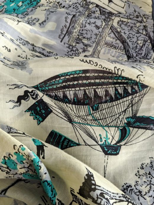 manipuri コットンシルクスカーフ 120cm 黒　マニプリ manipuriマニプリ コットンシルクスカーフ BLACK | ITAL STYLE WEAR