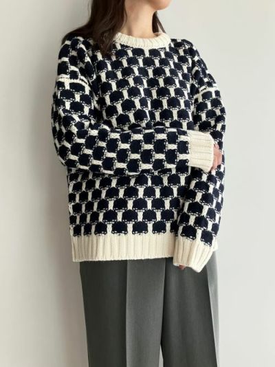 OUTLET】【SALE】Cruciani クルチアーニ クルーネック コットンニット