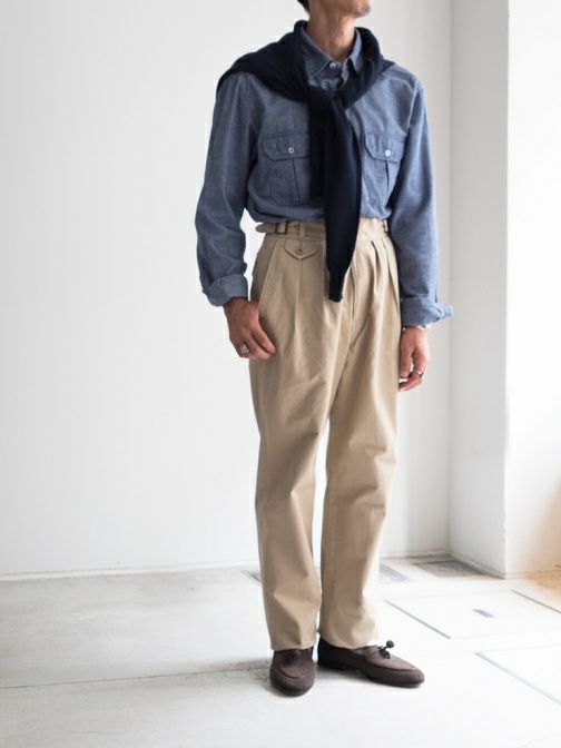 KENNETH FIELDケネスフィールド GURKA Ⅲ TROUSER WEST POINT BEIGE