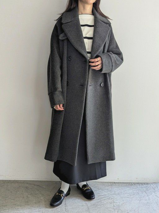 ROBERTO 惨 COLLINA トレンチコート M チャコールグレー