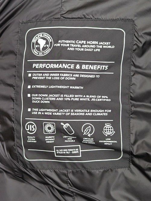 HORN GARMENT 新品　ダウンベスト CAPEHORN ケープホーン ダウンベスト メンズ ロカ ベスト CAPE