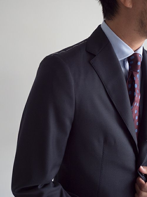 Artigianaleアルティジャナーレ スーツ CARLO BARBERA NAVY | ITAL