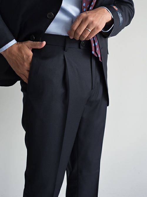 Artigianaleアルティジャナーレ スーツ CARLO BARBERA NAVY | ITAL