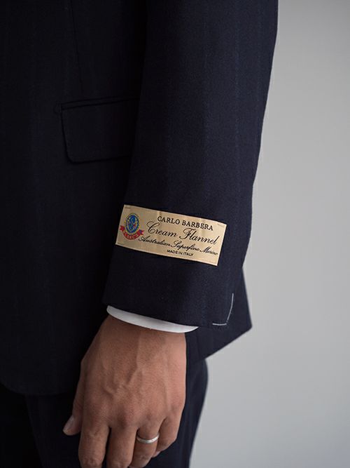 Artigianaleアルティジャナーレ スーツ CARLO BARBERA NAVY.S | ITAL