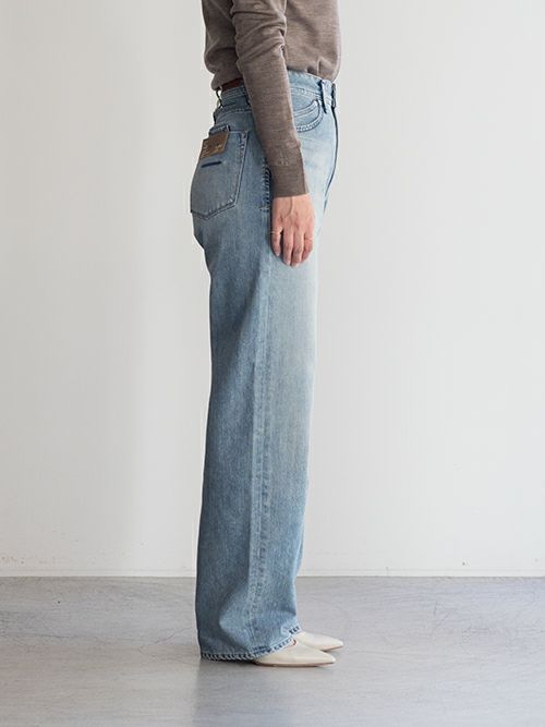 YANUKヤヌーク パンツ LEA ボーイズストレートTRICK DENIM TVS