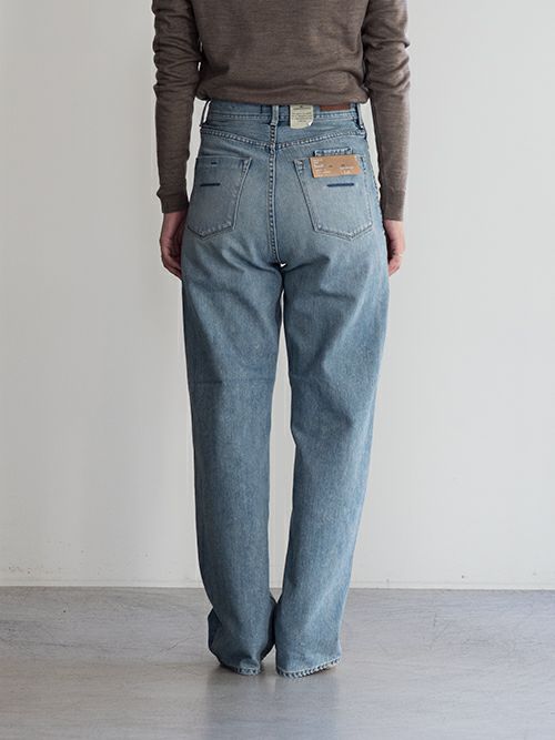 YANUKヤヌーク パンツ LEA ボーイズストレートTRICK DENIM TVS