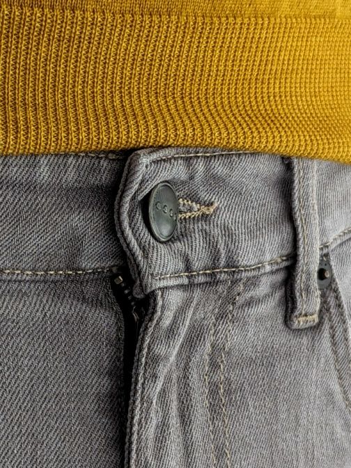 YCHAIグレー デニム YCHAIイカイ デニムパンツ TORPEDO(トルペド） GRAY | ITAL