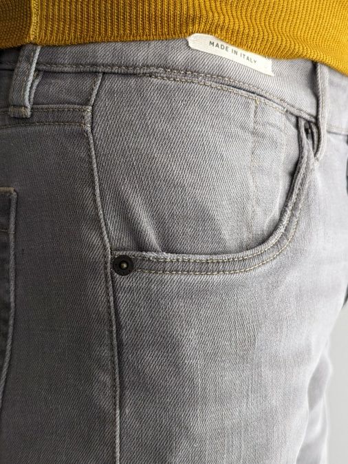【YCHAI イカイ】 テーパードデニムパンツ ジーンズ 33(w88) グレー YCHAI イカイ デニム パンツ TORPEDO トルペード YPU005 2DS0001