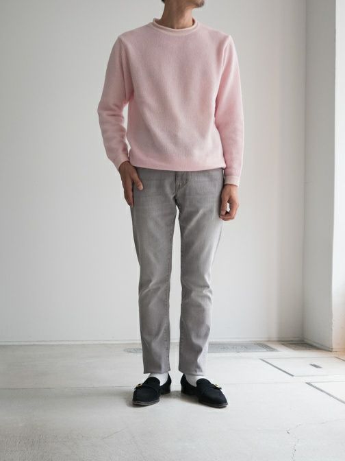 YCHAIグレー デニム YCHAIイカイ デニムパンツ TORPEDO(トルペド） GRAY | ITAL