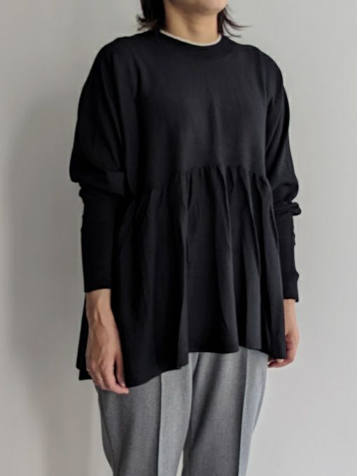 OUTLET】 【SALE】le chanterルシャンテ 切替えニット 【全2色
