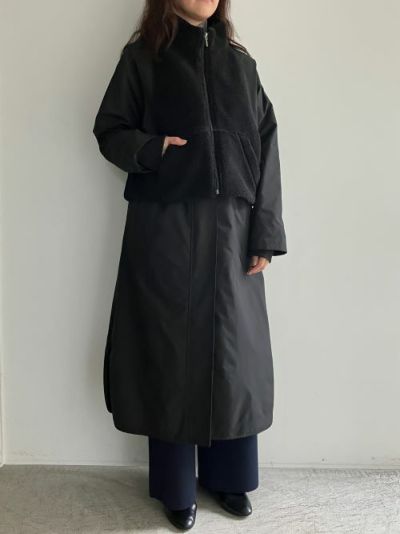 ★denicher デニシェ クリアツイル ロングジャケット＜FREE＞アウター ☆denicher デニシェ クリアツイル ロングジャケット＜FREE