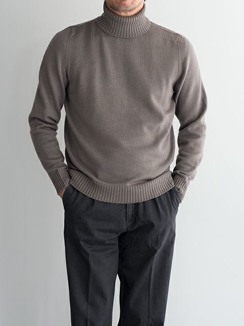 Drumohr タートルネック ベージュ FW24/25 楽天市場】ドルモア DRUMOHR ニット タートルネック ミドル