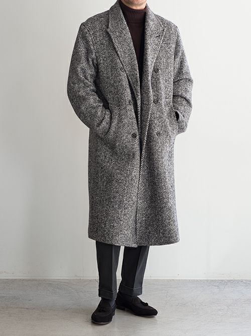 LARDINIラルディーニ チェスターコート GRAY | ITAL STYLE WEAR