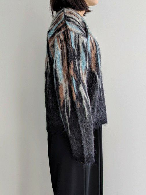 roberto collinaロベルトコリーナ クルーネックニットBLACK | ITAL