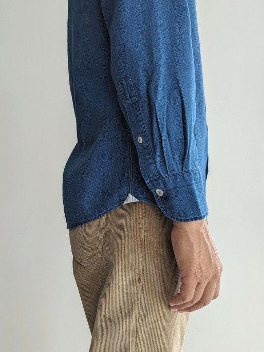 Giannetto ジャンネット デニムシャツ NAVY | ITAL STYLE WEAR