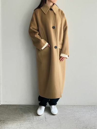 SALT+JAPANソルトプラスジャパン カシミヤ混ステンカラーコート【全2色】 | ITAL STYLE WEAR