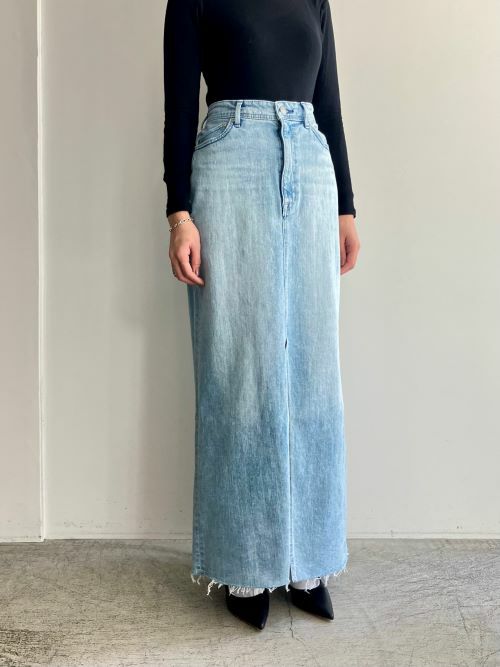 ヤヌークデニムタイトスカート バックスリット ヤヌークデニムタイトスカート バックスリット