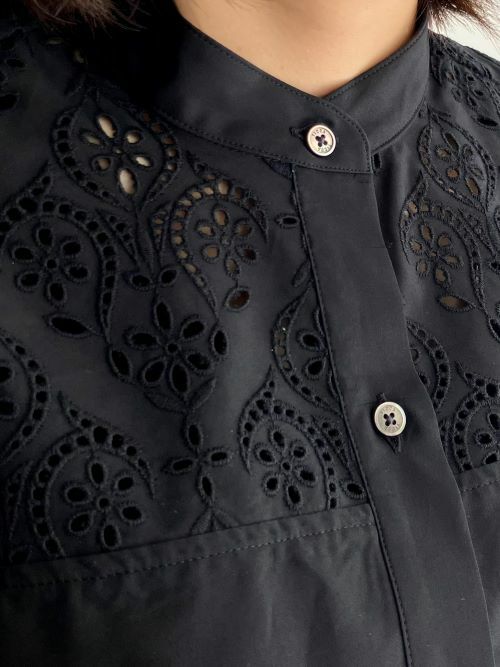 トップス TICCA TICCAティッカ レースフレンチシャツ 【全3色】 | ITAL STYLE WEAR
