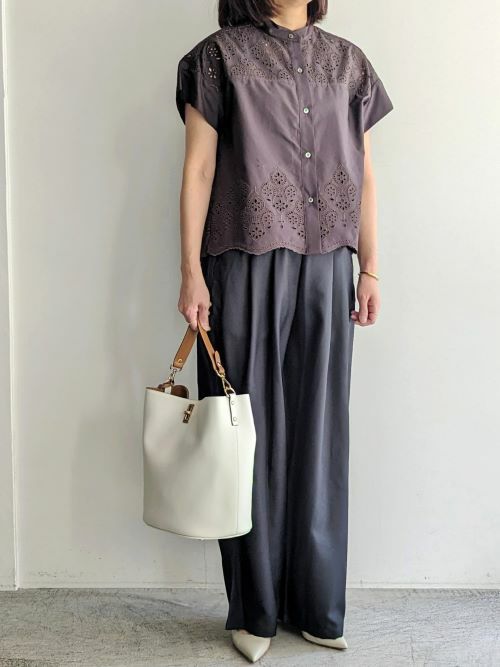 トップス TICCA TICCAティッカ レースフレンチシャツ 【全3色】 | ITAL STYLE WEAR