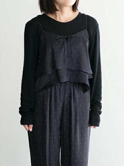 TICCAティッカ フラワーベロアパンツ KHAKI | ITAL STYLE WEAR