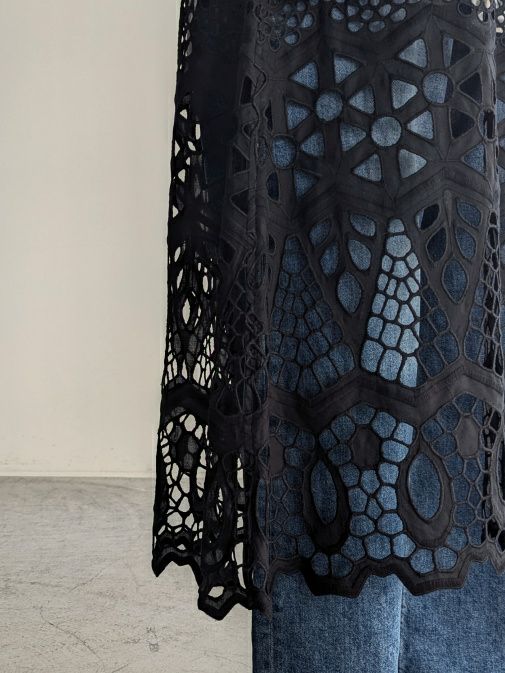 MATOKAMATOKAマトカマトカ レースワンピース BLACK | ITAL STYLE