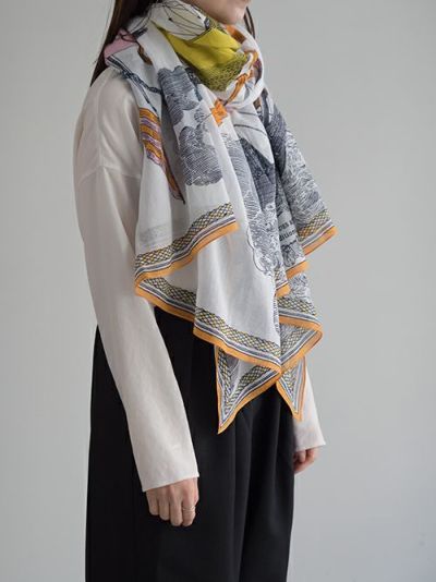 即納 INOUI EDITIONS イヌイエディションズ スカーフ ET211BA imgrc0079193748.jpg