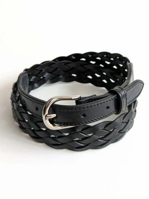 Saddler's メッシュレザーベルト サイズL Saddler'sサドラーズ メッシュレザーベルト 【全2色】 | ITAL
