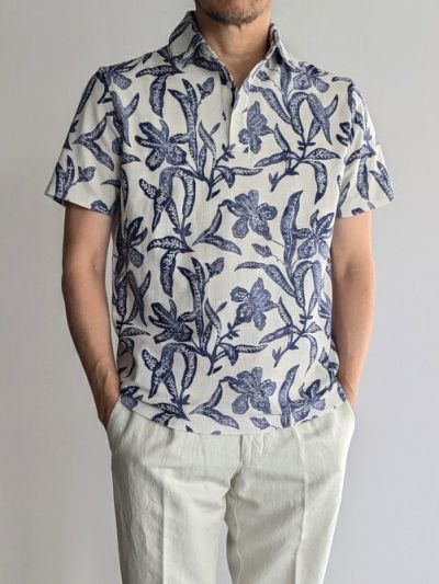 Giannetto ジャンネット デニムシャツ NAVY | ITAL STYLE WEAR