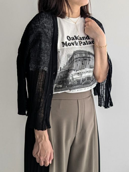 ENRICAエンリカ リネン7分丈カーディガン 【全2色】 | ITAL