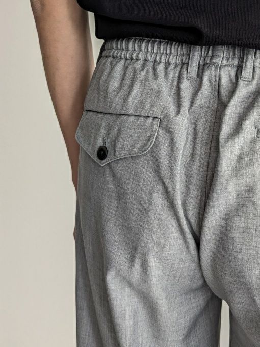 ※2 COLONY CLOTHING リネンイージースラックス ブラック 日本製 COLONY CLOTHING 日本 オンラインショップ – colonyclothing.jp