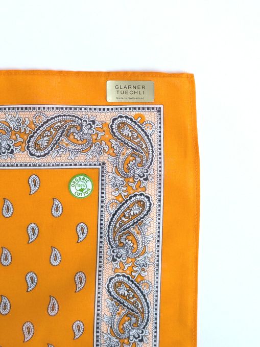 BLUMERブリュメル ペイズリー柄ハンカチ 【全5色】 | ITAL STYLE WEAR