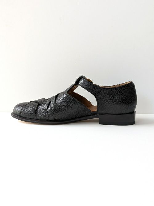 polpetta ポルペッタ グルカサンダル AMALFI-B BLACK | ITAL