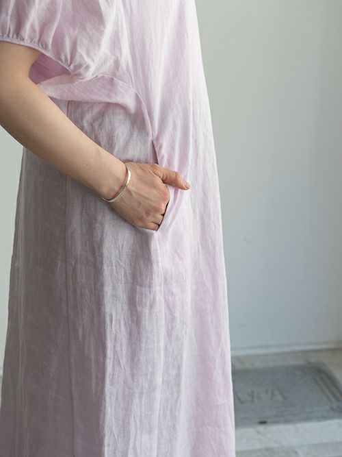 TICCAティッカ バルーンスリーブリネンワンピース 【全2色】 | ITAL