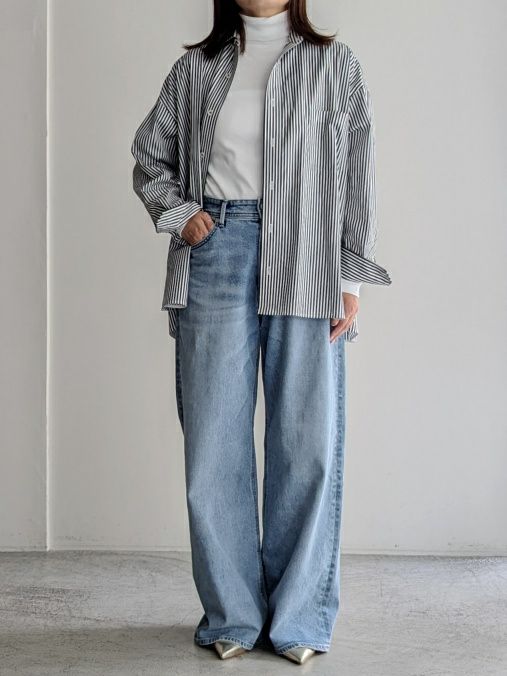 TICCAティッカ スクエアビッグシャツ 【全2色】 | ITAL STYLE WEAR
