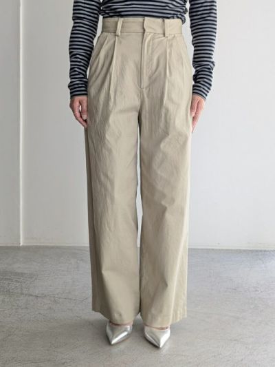 TICCAティッカ フラワーベロアパンツ KHAKI | ITAL STYLE WEAR