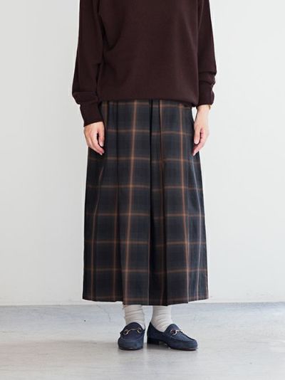 O'Neill チェック柄 プリーツスカート eed59c99e5566eae9fbb8a1535a6ea