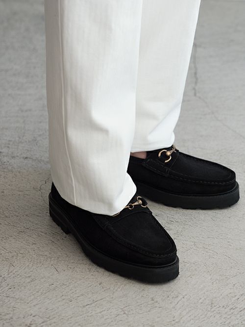 KENNETH FIELD ケネスフィールド GURKA Ⅲ TROUSER HERRINGBORN WHITE