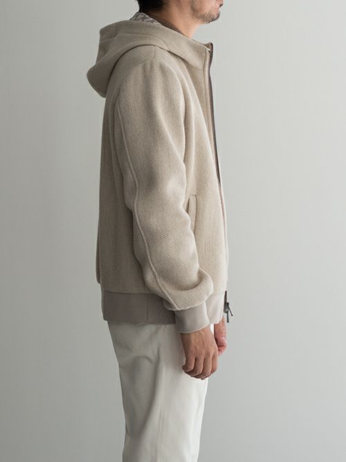Drumohrドルモア ニットブルゾン BEIGE | ITAL STYLE WEAR