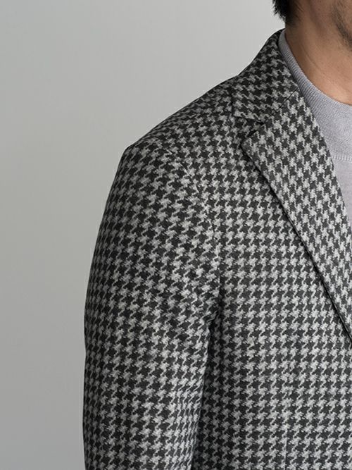 CIRCULO 1901 ハウンドトゥースジャケット CIRCOLO 1901 チルコロ 1901 ハウンドトゥース柄 ジャージージャケット