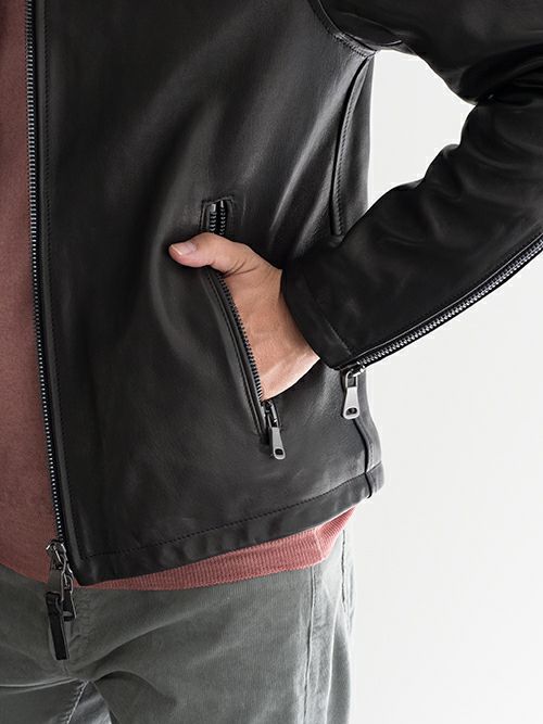 極美品✨ギャレットラムレザージャケット希少XXL黒　極上の柔らかさ♪イタリア製 楽天市場】Garrett ≪ギャレット≫ イタリアレザーブランド