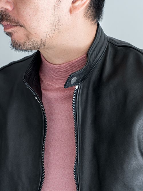 Garret ギャレット シングルライダース BLACK | ITAL STYLE WEAR