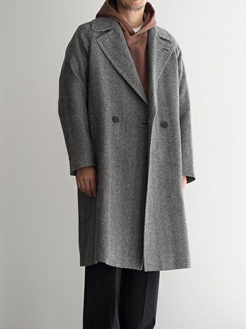 Hevo イーヴォ ベルテッドコート BRINDISI GRAY | ITAL STYLE WEAR