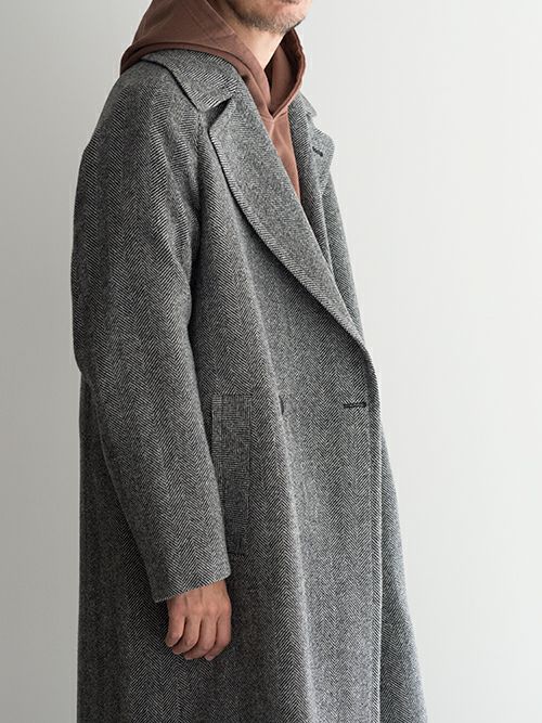 Hevo イーヴォ ベルテッドコート BRINDISI GRAY | ITAL STYLE WEAR