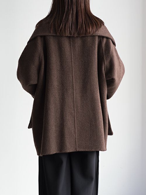 ☆ヘレンチア☆ショートコート ウールアルパカ ベルスリーブショートコート | THEODORIC.dy公式通販