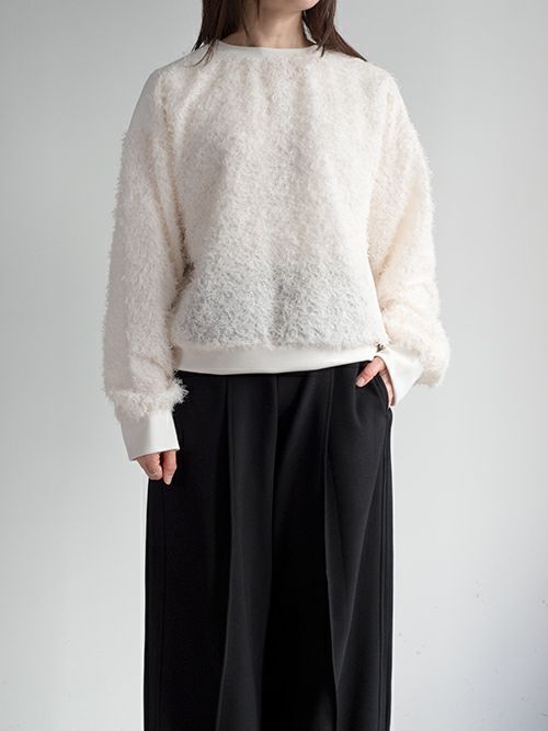 YANUKヤヌーク パンツ LEAボーイスストレート WHS(WHITE)57131238