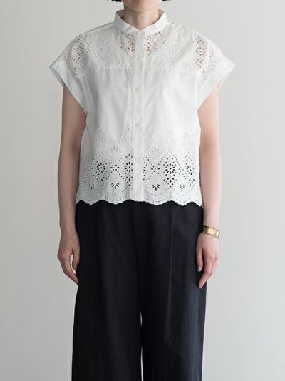 TICCAティッカ Vネックニットベスト OFFWHITE | ITAL STYLE WEAR