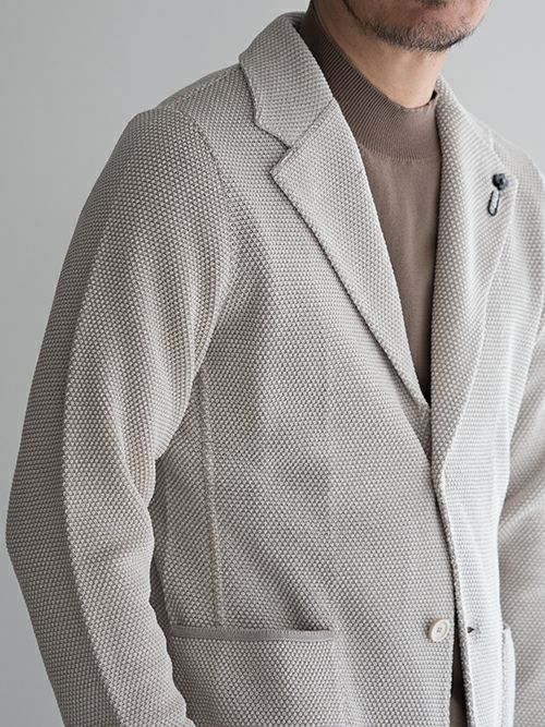 LARDINI ラルディーニ コットンニットジャケット 【全2色】 | ITAL