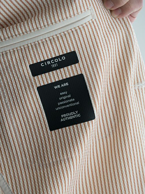 CIRCOLO 1901 チルコロ 1901 ストライプ柄ジャケット STRIPE | ITAL